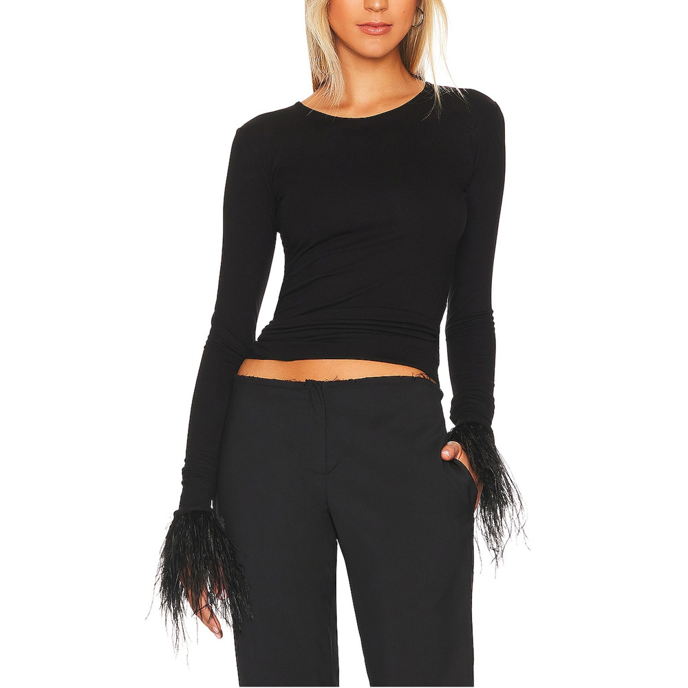 Manuri 'Elektra' Black Blouse Size S - NWT